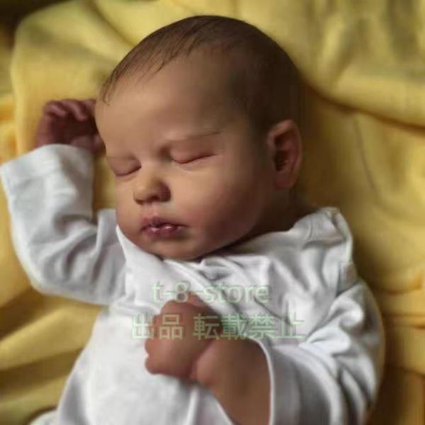 リボーンドール 人形 赤ちゃん 新生児 ねんね 本物そっくり 抱き人形 株式会社錦 50センチ