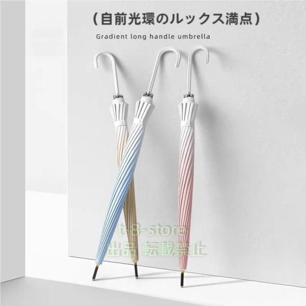 晴雨兼用傘 長傘 完全遮光 100% 軽い 大きい 撥水 uvカット 丈夫 女性 レディース 日傘 ...