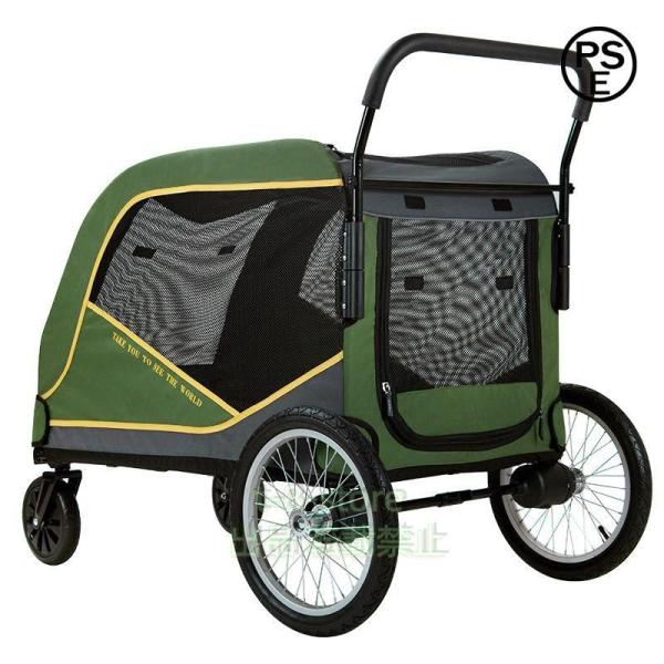 ペットカート ペットキャリー キャスター付 犬用ベビーカー 犬 カート 猫 バギー 大型犬 多頭中小...