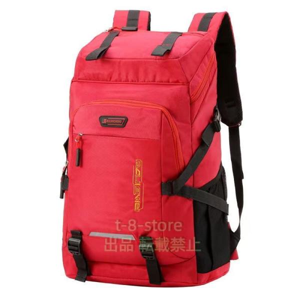 50L メンズ レディース 遠足 出張 登山リュック 旅行 アウトドア 大容量 リュック 多機能 バ...