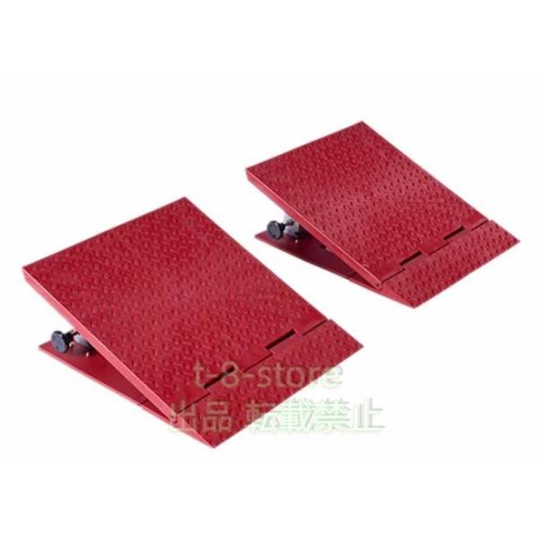 病院上り坂マット、滑り止めポータブルサービススロープ障害者用車椅子用スロープ屋外高さ調節可能な三角形...