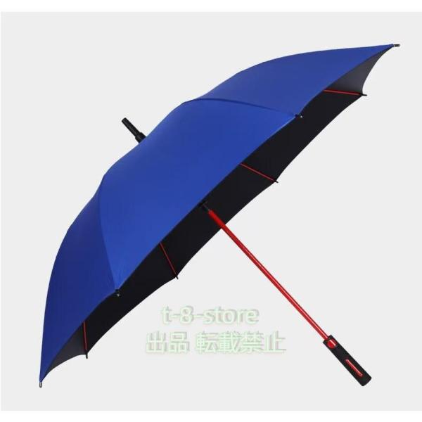 スポーツ 観戦 大きい 傘 父の日ギフト 長傘 自動開け メンズ レディース 晴雨兼用 ゴルフ用傘 ...