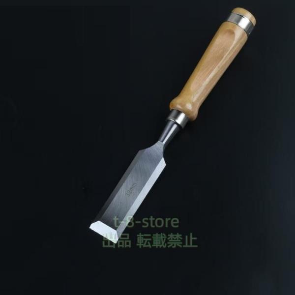 ノミ 工具 鑿 5本セット たたきノミ しのぎノミ ホゾ穴を彫る 大工 裏打ち 内装 作業用 カンナ...