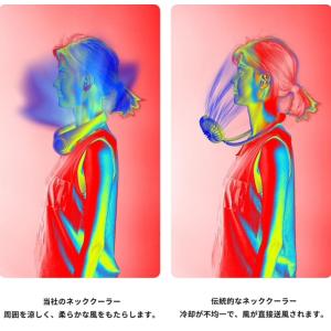 2 首掛け扇風機 ネッククーラー 携帯扇風機 ...の詳細画像5