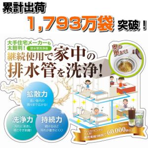 排水管洗浄液 天然バイオ お徳用1.8L 4回...の詳細画像1