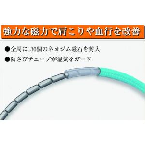 大人の癒し 磁気ネックレス ネオジム磁石びっし...の詳細画像2