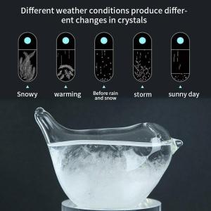 ストームグラス 鳥 天気予報器 おしゃれ 天気...の詳細画像2