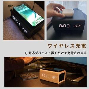 めざまし時計 1台4役 置き時計 おしゃれ ワ...の詳細画像3