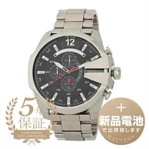 ディーゼル メガチーフ 腕時計 DIESEL DZ4308 ブラック 黒 新品電池で安心出荷｜t-award