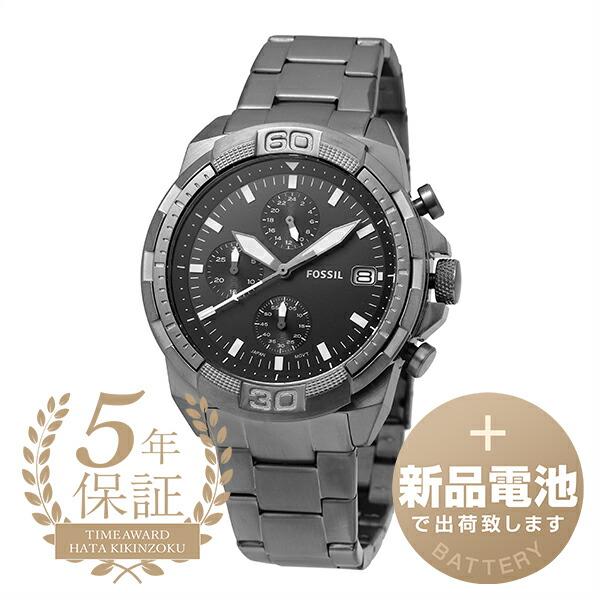 フォッシル ブロンソン 腕時計 FOSSIL FS5852 ブラック 黒 新品電池で安心出荷