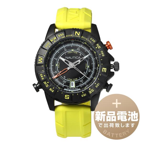 ノーティカ NSR13 タイドテンプ 腕時計 NAUTICA NAI21000G ブラック 黒 新品...