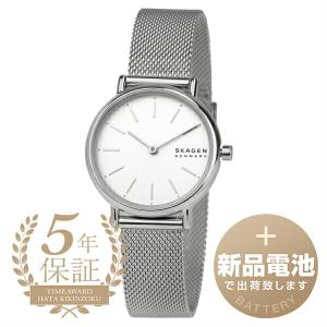 スカーゲン シグネチャー リール スリム 腕時計 SKAGEN SKW2692 ホワイト 白 新品電池で安心出荷｜タイムアワード