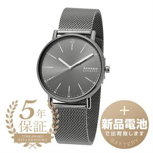 スカーゲン シグネチャー 腕時計 SKAGEN SKW6577 グレー 灰 新品電池で安心出荷｜t-award