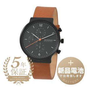 スカーゲン アンカー 腕時計 SKAGEN SKW6767 ブラック 黒 新品電池で安心出荷｜t-award