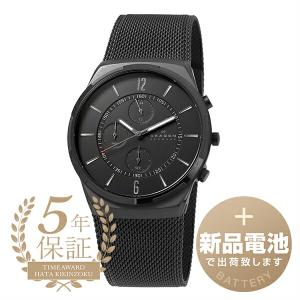 スカーゲン メルビー クロノグラフ 腕時計 SKAGEN SKW6802 ブラック 黒 新品電池で安心出荷｜t-award