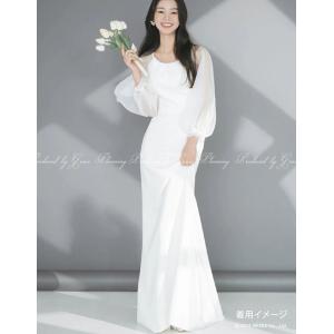 ウェディングドレス 編み上げ ファスナー 白 黒 ピンク フェザー