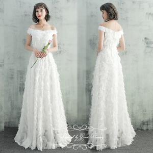 ウエディングドレス パンツドレス 二次会 花嫁 前撮り ウェディング