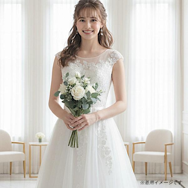 お買い得  ウエディングドレス 結婚式 前撮り Ａライン ウェディングドレス 白 ロング  パーティ...