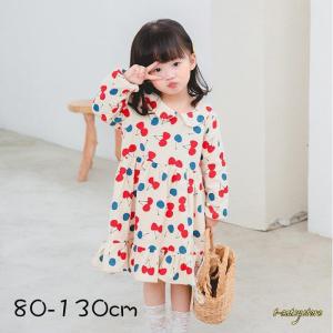 子供服 さくらんぼ柄 ワンピースの商品一覧 通販 Yahoo ショッピング