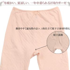 ペチパンツ 綿100% ペチコート パンツ ロ...の詳細画像3
