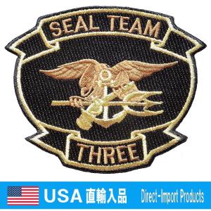 ミリタリー ワッペン ネイビーシールズ チーム3 アメリカン・スナイパー アメリカ軍 パッチ 米海軍 U.S.NAVY