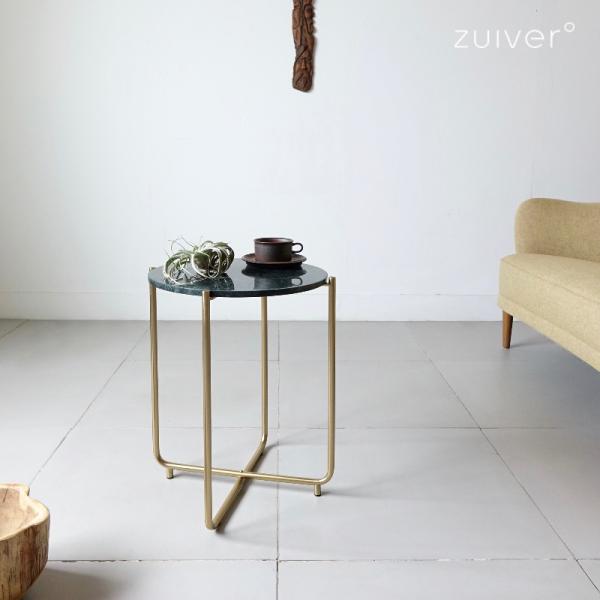 ZUIVER TIMPA MARBLE SIDE TABLE(GREEN) サイドテーブル 大理石 ...