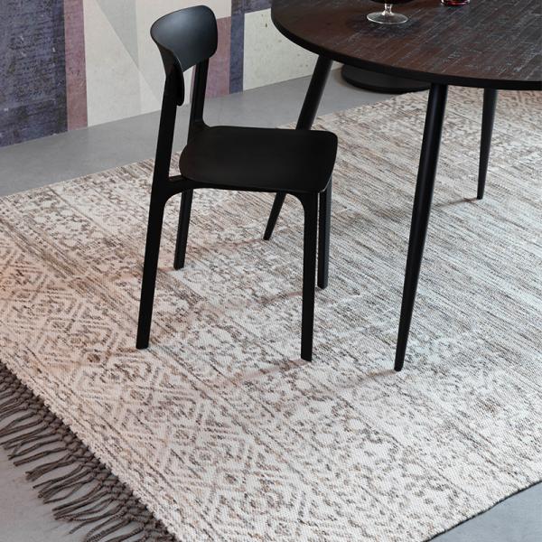 Zuiver CARPET LIV ウール ポリエステル コットン ラグ  長方形 170x240 ...