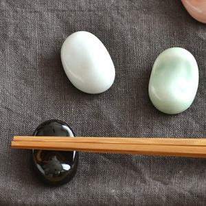 箸置き　小さなそら豆　（ブラック） はしおき 箸置き