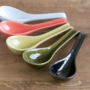 手造り れんげ カラフルひっかけレンゲ 蓮華 お鍋