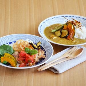 丸皿 パスタ皿 カレー皿 蒼 sou プレート 23.5cm  大皿 和食器 お皿 盛り皿 おしゃれ 染付 和風 かわいい おしゃれ