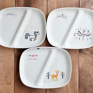お子様ランチプレート　女の子用　TOTOY 子供食器