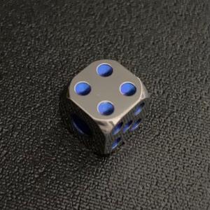 チタン製サイコロ 9×9×9mmの詳細画像3