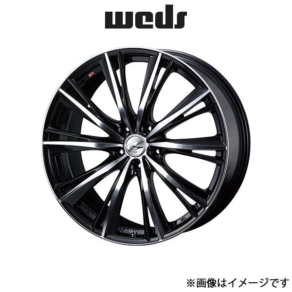 ウェッズ レオニス WX アルミホイール 1本 アルファード 30系 19インチ ブラックミラーカッ...