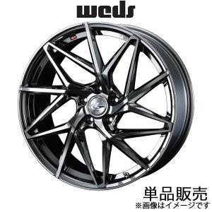レオニスIT エクストレイル T33 18インチ アルミホイール 1本 ブラックメタルコート/ミラーカット 0040615 WEDS LEONIS IT