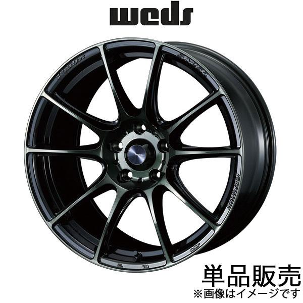 ウェッズスポーツ SA25R GT-R R33 18インチ アルミホイール 1本 ウォースブラックク...