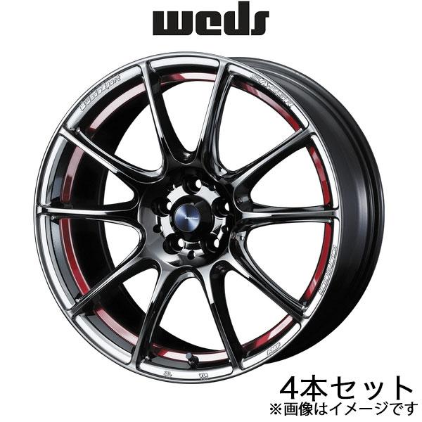 ウェッズスポーツ SA25R WRX S4 VBH 18インチ アルミホイール 4本 レッドライトク...