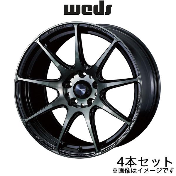 ウェッズスポーツ SA99R WRX S4 VBH 18インチ アルミホイール 4本 ウォースブラッ...