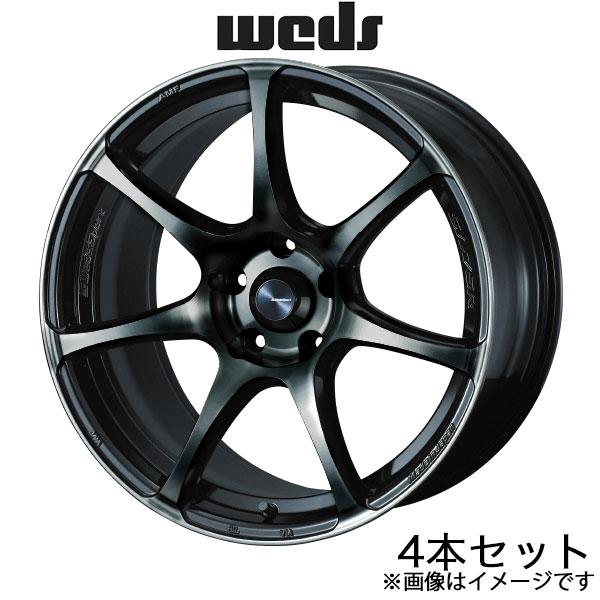 ウェッズスポーツ SA75R WRX S4 VAG 18インチ アルミホイール 4本 ウォースブラッ...