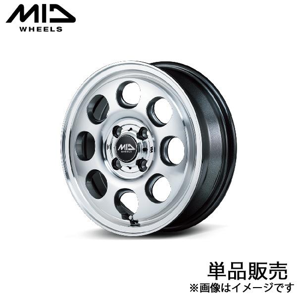 MID ガルシアパーム8 ワゴンR MH85S/MH95S アルミホイール 1本(15×4.5J 4...
