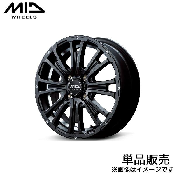 MID ガルシアSSリボルバーKC ワゴンRカスタムZ MH55S/MH95S アルミホイール 1本...