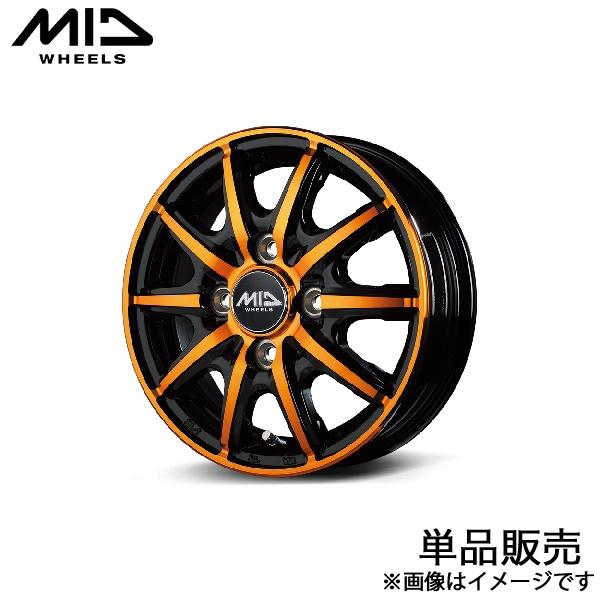 MID RX10-K ワゴンRカスタムZ MH55S/MH95S アルミホイール 1本(14×4.5...