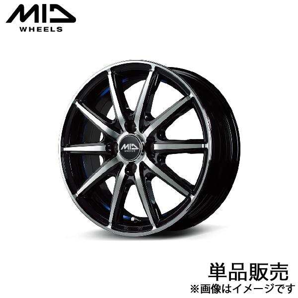 MID SX-2 ワゴンRカスタムZ MH55S/MH95S アルミホイール 1本(14×4.5J ...