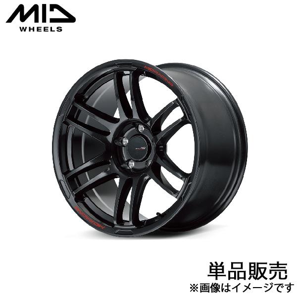 MID レーシングR26 GR86 ZN8 アルミホイール 1本(17×7J 5-100 +48 ク...