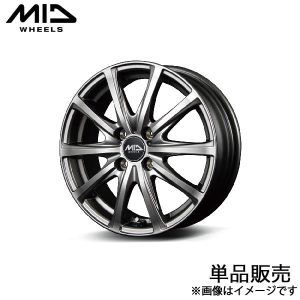 MID V25 ワゴンRカスタムZ MH55S/MH95S アルミホイール 1本(14×4.5J 4...