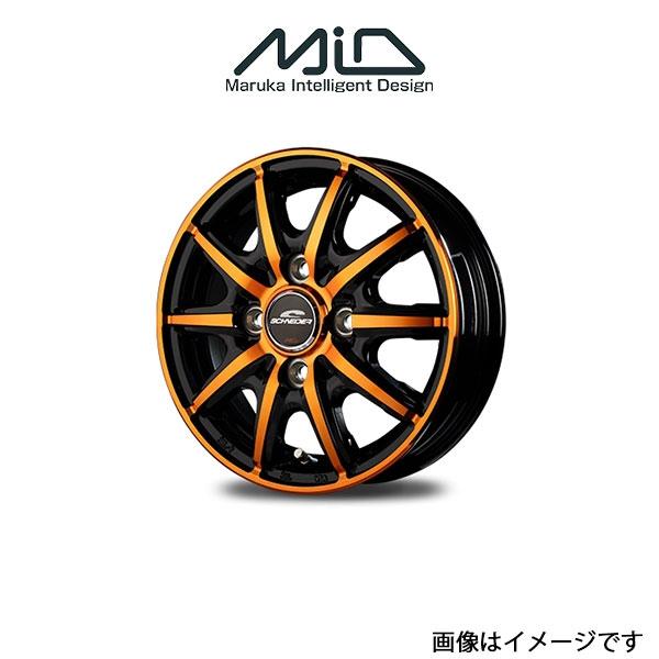 MID シュナイダー RX10-K アルミホイール 1本 コペン LA400K(14×4.5J 4-...