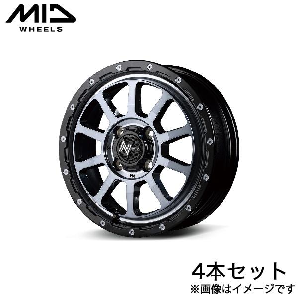 MID ナイトロパワーM10パーシング ワゴンRカスタムZ MH55S/MH95S アルミホイール ...