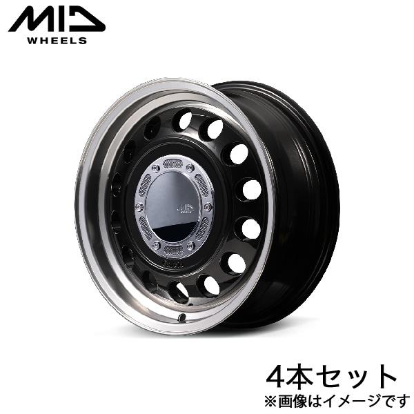 MID ガルシアシスコ TypeII ワゴンRカスタムZ MH55S/MH95S アルミホイール 4...