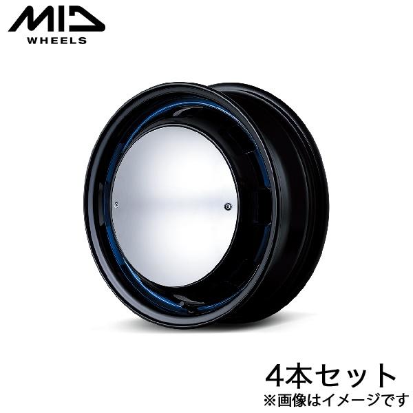 MID ガルシアシスコポップ ワゴンRカスタムZ MH55S/MH95S アルミホイール 4本(14...