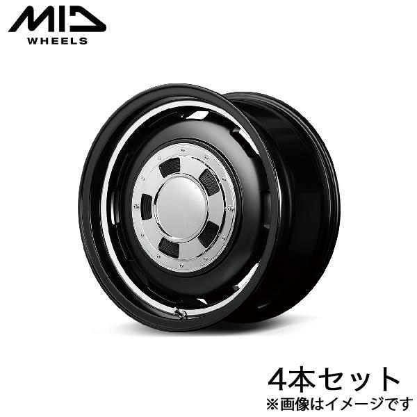 MID ガルシアシスコ ワゴンRカスタムZ MH55S/MH95S アルミホイール 4本(15×4....