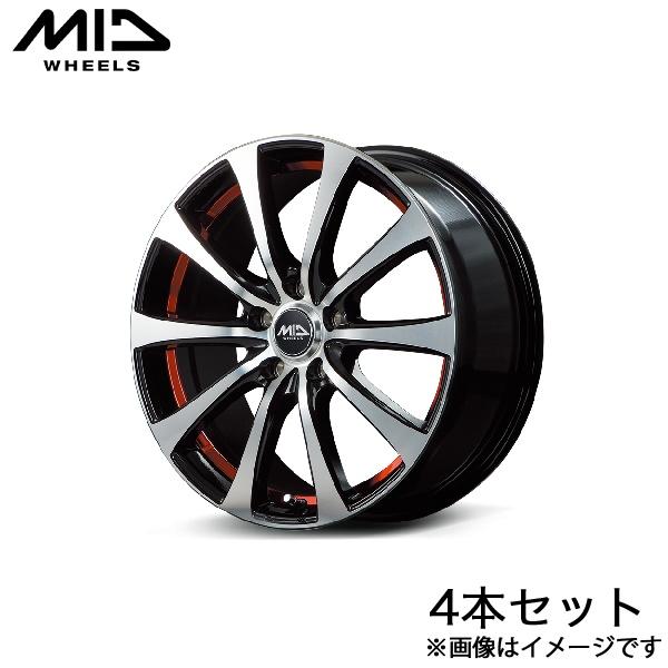 MID RX-01 ワゴンRカスタムZ MH55S/MH95S アルミホイール 4本(15×4.5J...